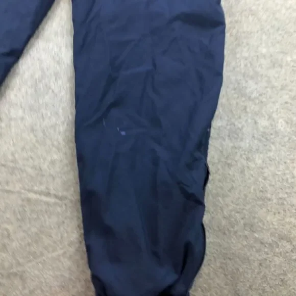 Vintage NIKE Pants Men Large Blue Windbreaker Track Embroidered Warm Up Y2K * - Picture 11 of 14